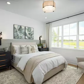 Spacious secondary bedrooms