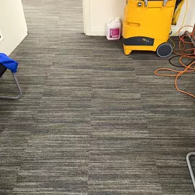 smile carpet cleaning: a commercial carpet cleaned in bury