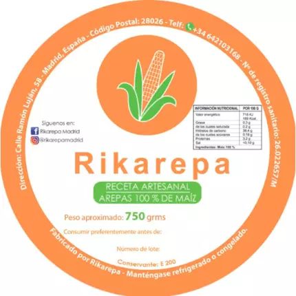 Logotipo de Rikarepa Madrid