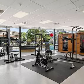 Workout Area at Sweat Reno