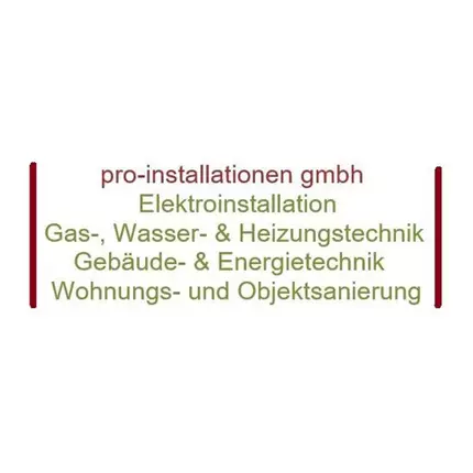 Logo von pro-installationen gmbh