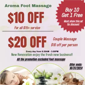 Stop By for a Great Massage for a Great Price