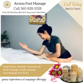 Massage techniques are commonly applied with hands, fingers, 
elbows, knees, forearms, feet, or a device. 
The purpose of massage is generally for the treatment of 
body stress or pain.