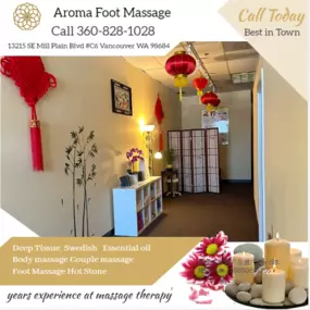 Our traditional full body massage in Vancouver, WA
includes a combination of different massage therapies like 
Swedish Massage, Deep Tissue,  Sports Massage,  Hot Oil Massage
at reasonable prices.