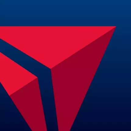 Logotyp från Delta Airlines