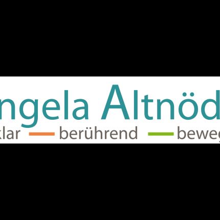 Logotipo de Angela Altnöder - klar berührend bewegend
