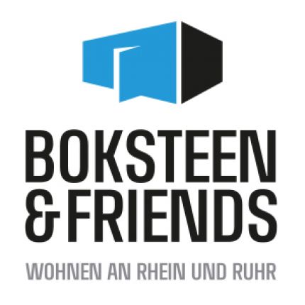 Logotyp från Boksteen & Friends – Wohnen an Rhein und Ruhr