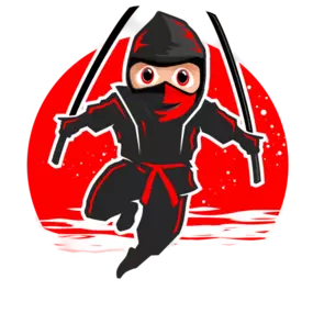 Ninja Plumbing, Heating and Air Logo