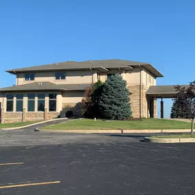 Outside view of Tech Credit Union Corporate Center in Crown Point, IN