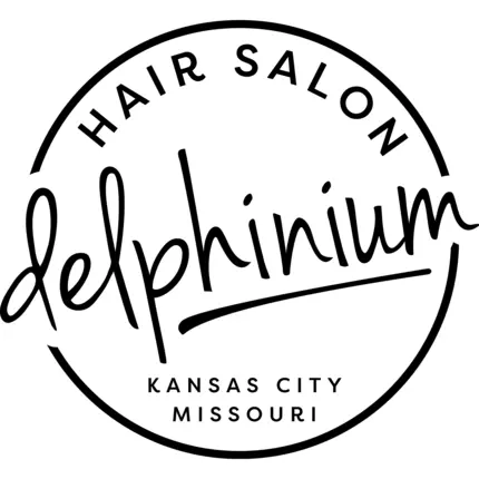 Logótipo de Delphinium Salon