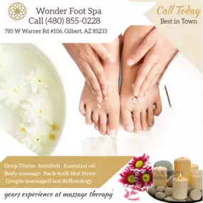 Foot massaging activates your nervous system, which increases feel-good endorphins in the brain. In one study, people who received a foot massage after surgery to remove their appendix reported having less pain and using fewer painkillers.