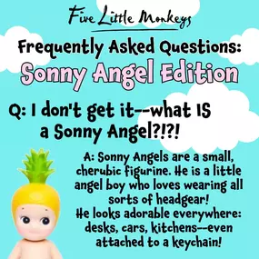 Commonly asked questions about Sonny Angels-answered! 
#sonnyangels #sonnyangel #sonnyangelusa