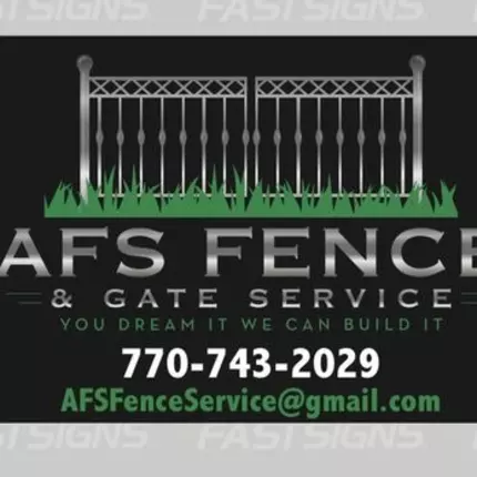 Logo od AFS Fence & Gates