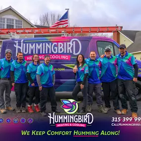 Hummingbird Heating & Cooling brings 35 years of HVAC experience to your doorstep.