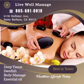 Massage is becoming more popular as people now understand the 
benefits of a regular massage session to their health and well-being.