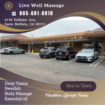 Logo van Live Well Massage