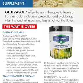 CortControl's Glutrasol Flyer