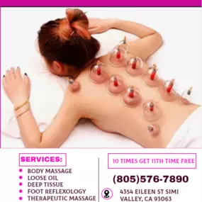 Cupping therapy is a traditional Chinese and Middle Eastern practice that people use to treat a variety of conditions.
It involves placing cups at certain points on a person's skin. A practitioner creates suction in the cups, 
which pulls against a person's skin.