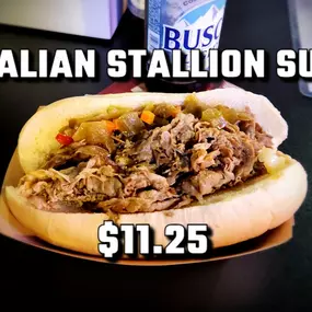 Italian Stallion Sub from the 125 Tavern in Mora