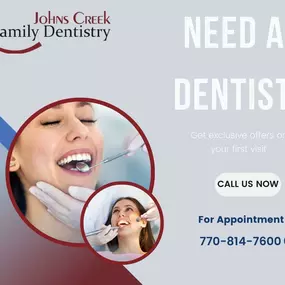 Johns Creek Family Dentistry Promotional Material