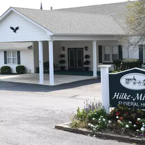 Entrance to Hilke Millard Funeral Home
101 Linn St, Westphalia, MO 65085