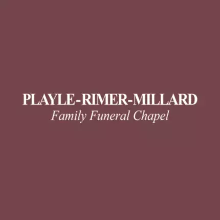 Logotipo de Playle-Rimer-Millard Family Funeral Chapel