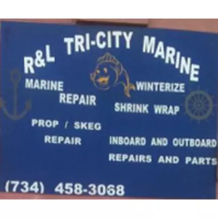 Logo de R&L Tri City Marine