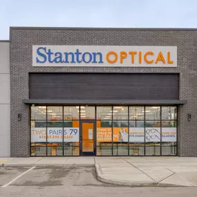 Storefront at Stanton Optical store in Indianapolis, IN 46268
