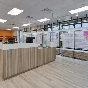 Store Interior at Stanton Optical store in Indianapolis, IN 46268