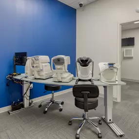 Eye Exam Equipment at Stanton Optical store in Indianapolis, IN 46268
