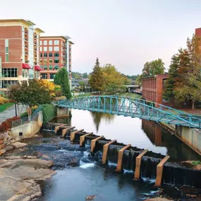 Beautiful downtown Greenville, SC