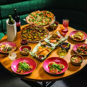 Tortazo Mexican restaurant food options at Caesars Palace in Las Vegas by Chef Rick Bayless