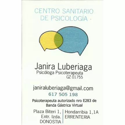 Logo from Psicóloga Janira Luberiaga