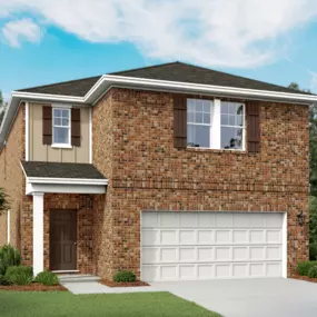 Check out our Pioneer plan in our Dallas area neighborhood, Creekview Fossil Ridge!