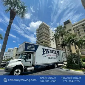 Family Moving & Storage truck