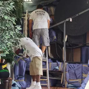 Family Moving & Storage team members hard at work