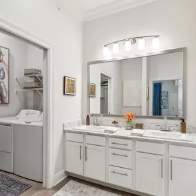 Oversized Bathroom & Laundry Room