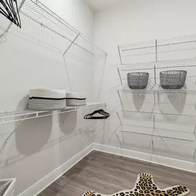 Expansive Closet with Built-In Shelving