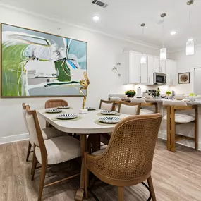 Spacious Dining Area & Gourmet Kitchen