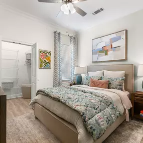 Spacious Bedroom with an Expansive Closet