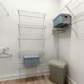 Expansive Closet with Built-In Shelving