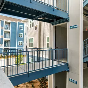 Parking Garage with Covered Walkway
