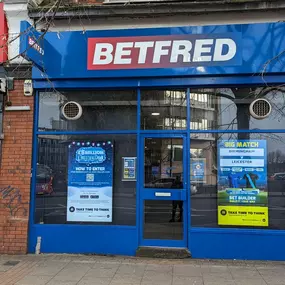 Betfred Shop Front