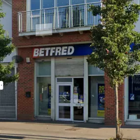 External photo of a Betfred shop