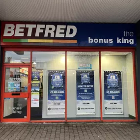 Betfred Shop Front