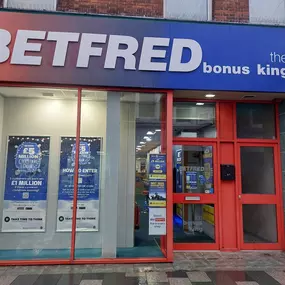 Betfred Shop Front