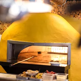 Zizzi Cambridge Regent St, pizza oven