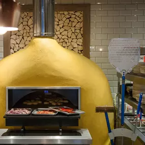 Stylish interior dining space at Zizzi Hull.