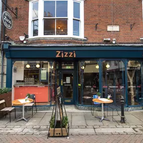 Exterior view of Zizzi Canterbury