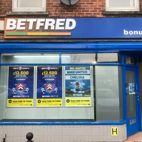 Betfred Shop Front